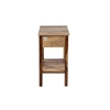 Picture of Solid Sheesham Wood Chairside End Table with Drawer