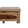 Picture of Solid Sheesham Wood Chairside End Table with Drawer