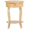 Picture of Terrye Solid Wood Side Table In Natural Finish