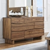 Picture of Modus Ocean 6 Drawer Solid Wood Dresser in Natural Sengon