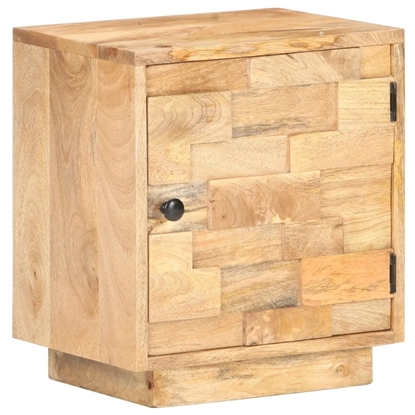 Picture of Bedside Cabinet 15.7"x11.8"x17.7" Solid Mango Wood