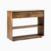 Picture of Perla Solid Wood Console Table In Natural Finish