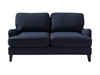 Picture of 2 seater sofa in dark blue fabric -