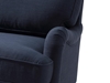 Picture of 2 seater sofa in dark blue fabric -