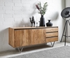 Picture of Sideboard Stonegrace 175x45 cm acacia nature 2 doors 3 drawers