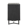 Picture of Luca black solid wood sideboard