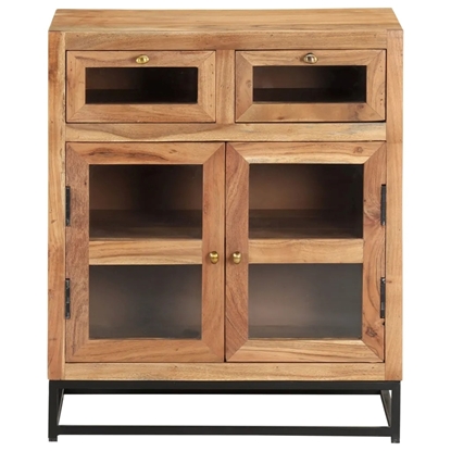 Picture of vidaXL Sideboard 23.6"x13.8"x27.6" Solid Acacia Wood