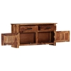 Picture of vidaXL Sideboard 39.3"x11.8"x19.6" Solid Sheesham Wood