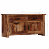 Picture of vidaXL Sideboard 39.3"x11.8"x19.6" Solid Sheesham Wood