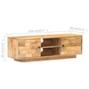 Picture of Solid wood TV cabinet in Mango Wood