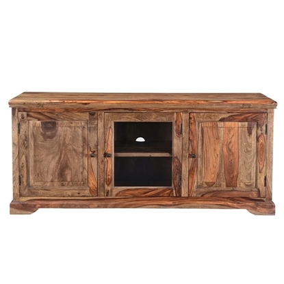 Picture of Solid wood TV cabinet in Sheesham Wood