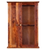 Picture of Sheesham Wood Wall Shelf in Brown Colour