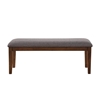 Picture of Steve Silver Stratford Walnut Finish Wood Bench