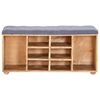 Picture of vidaXL Hall Bench 39.4"x13.8"x18.5" Solid Mango Wood