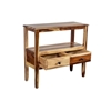 Picture of Sheesham Wood Accent 2 Drawer Console Table