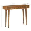 Picture of vidaXL Console Table Solid Mango Wood 40.2"x11.8"x31.1"