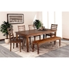 Picture of Porter Designs Sonora Solid Sheesham Wood Dining Table - Brown