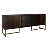 Picture of Class acacia veneer herringbone sideboard