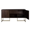 Picture of Class acacia veneer herringbone sideboard