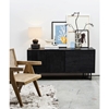 Picture of Luca black solid wood sideboard