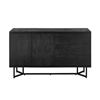 Picture of Luca black solid wood sideboard