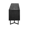 Picture of Luca black solid wood sideboard