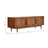 Picture of Paul retro solid wood sideboard