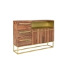 Picture of Sideboard 2 doors, 3 drawers and 1 niche Sheesham wood - OREGAN