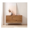 Picture of Sideboard Loca 140x39 cm acacia nature 3 drawers 2 doors