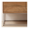 Picture of Sideboard Loca 140x39 cm acacia nature 3 drawers 2 doors