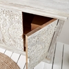 Picture of Sideboard Colia 156x45x90 cm white mango wood solid hand-carved