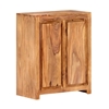 Picture of Storage Cabinet Standing Cabinet Floor Cabinet Side Cabinet with 2 Doors, Multifunctional in Living Room, Bedroom, Hallway, 23.6"x13"x29.5" Solid Sheesham Wood