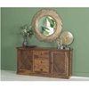 Picture of Urban Deco Jali Indian Sheesham Wood 160cm Large Sideboard