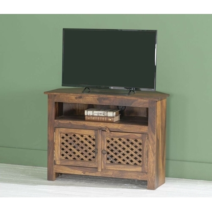 Picture of Solid wood TV cabinet in Sheesham Wood