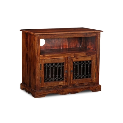 Picture of Solid wood TV cabinet in Sheesham Wood