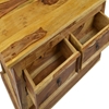 Picture of Solid wood sheesham Oen coffee table with drawer