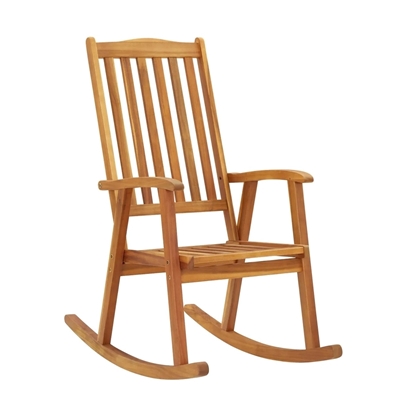 Picture of vidaXL Rocking Chair Solid Acacia Wood