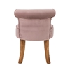 Picture of Retra  velvet stool with backrest