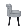 Picture of Retra velvet stool with backrest