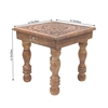 Picture of DharmaObjects Solid Mango Wood Hand Carved Prayer Puja Shrine Altar Meditation Table (Tree of Life)