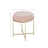 Picture of Madeleine stool with metal frame