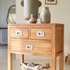 Picture of Sandal -Solid Teak wood console with 3 drawer