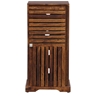 Picture of Solid Wood Shoe Cabinet in Provincial Teak Finish