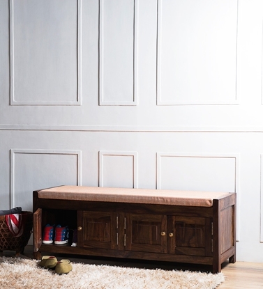 Picture of Shoe Rack in Provincial Teak Finish