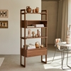 Picture of Wall - Solid Teak wood  simple bookcase