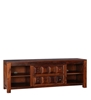 Picture of Solid Wood Tv Console in Honey Finish