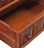 Picture of Solid Wood Tv Console in Honey Finish