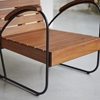 Picture of Auraura -  solid teak armchair