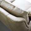 Picture of Yolo -  2-seater sofa in solid oak and cheyenne leather