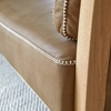 Picture of Rama - solid oak and cheyenne leather sofa